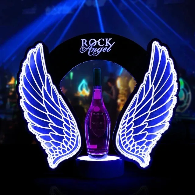 Rechargeable LED Flashing Ange - Wine With Beer 评论和价格