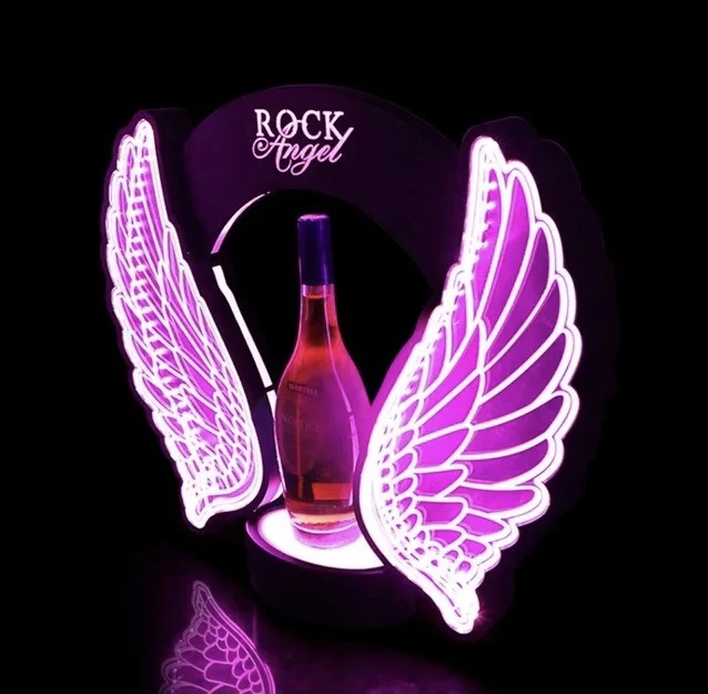Rechargeable LED Flashing Ange - Wine With Beer 评论和价格