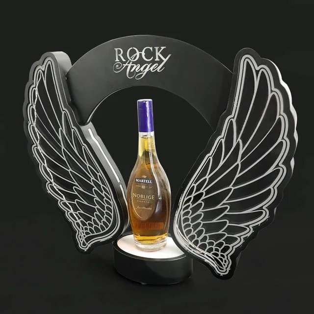 Rechargeable LED Flashing Ange - Wine With Beer 评论和价格