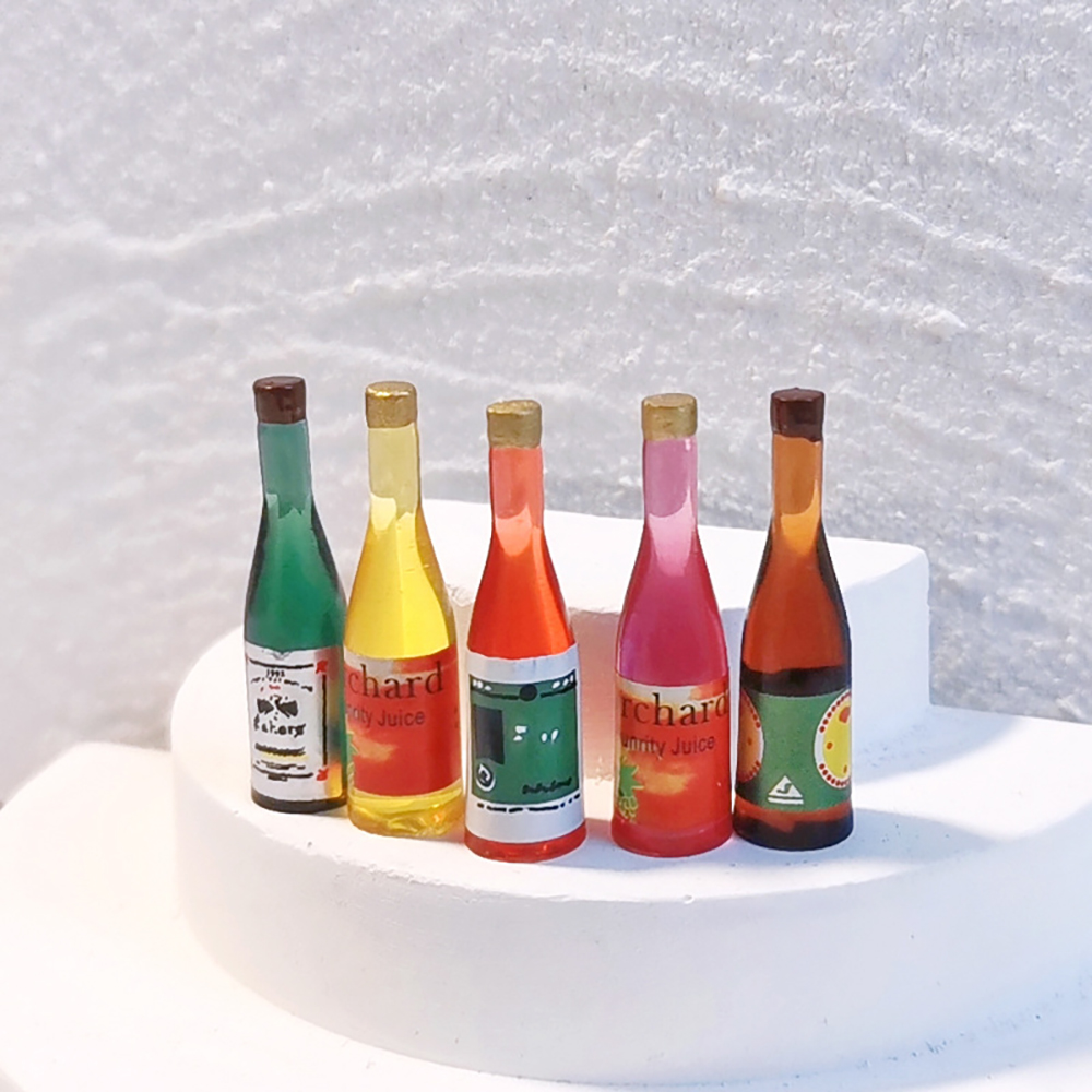 5Pcs 1/12 Dollhouse Miniature  - Wine Beer Europe 评论和价格