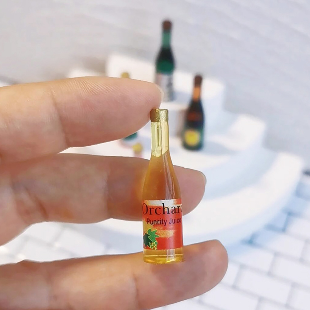 5Pcs 1/12 Dollhouse Miniature  - Wine Beer Europe 评论和价格