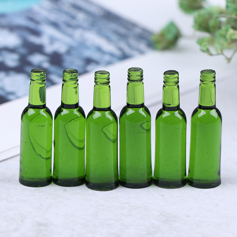 6pcs 1:12 Dollhouse Miniature  - Wine With Beer 评论和价格