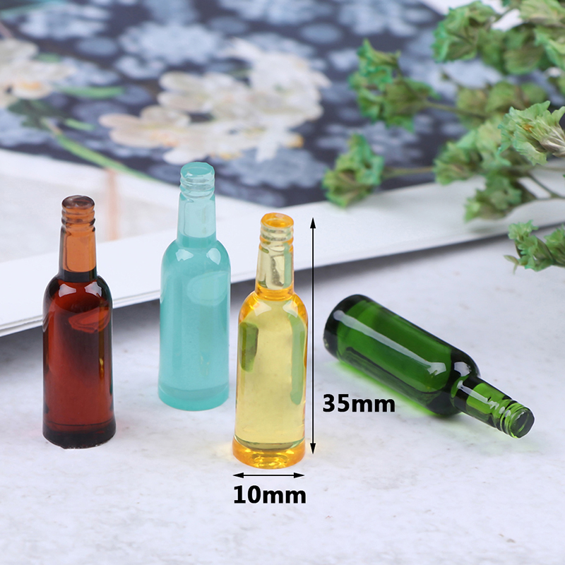 6Pcs 1:12 Dollhouse Miniature  - Wine Beer Europe 评论和价格