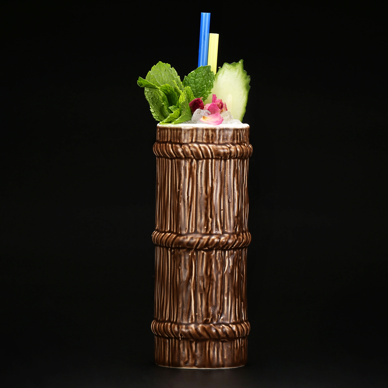 410ml Ceramic Tiki Mug Creativ - Wine Beer Europe 评论和价格