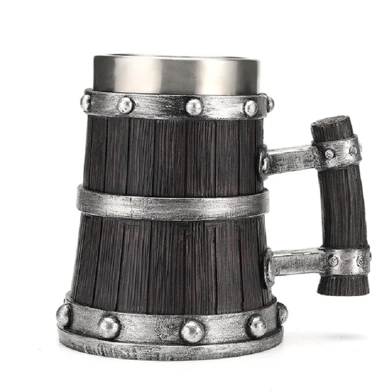 Viking Wood Style Beer Mug 600 - Wine Beer Europe 评论和价格